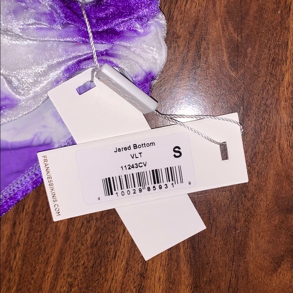 Frankie’s Bikinis Set NWT Tie Dye Liam Jared - Picture 10 of 11